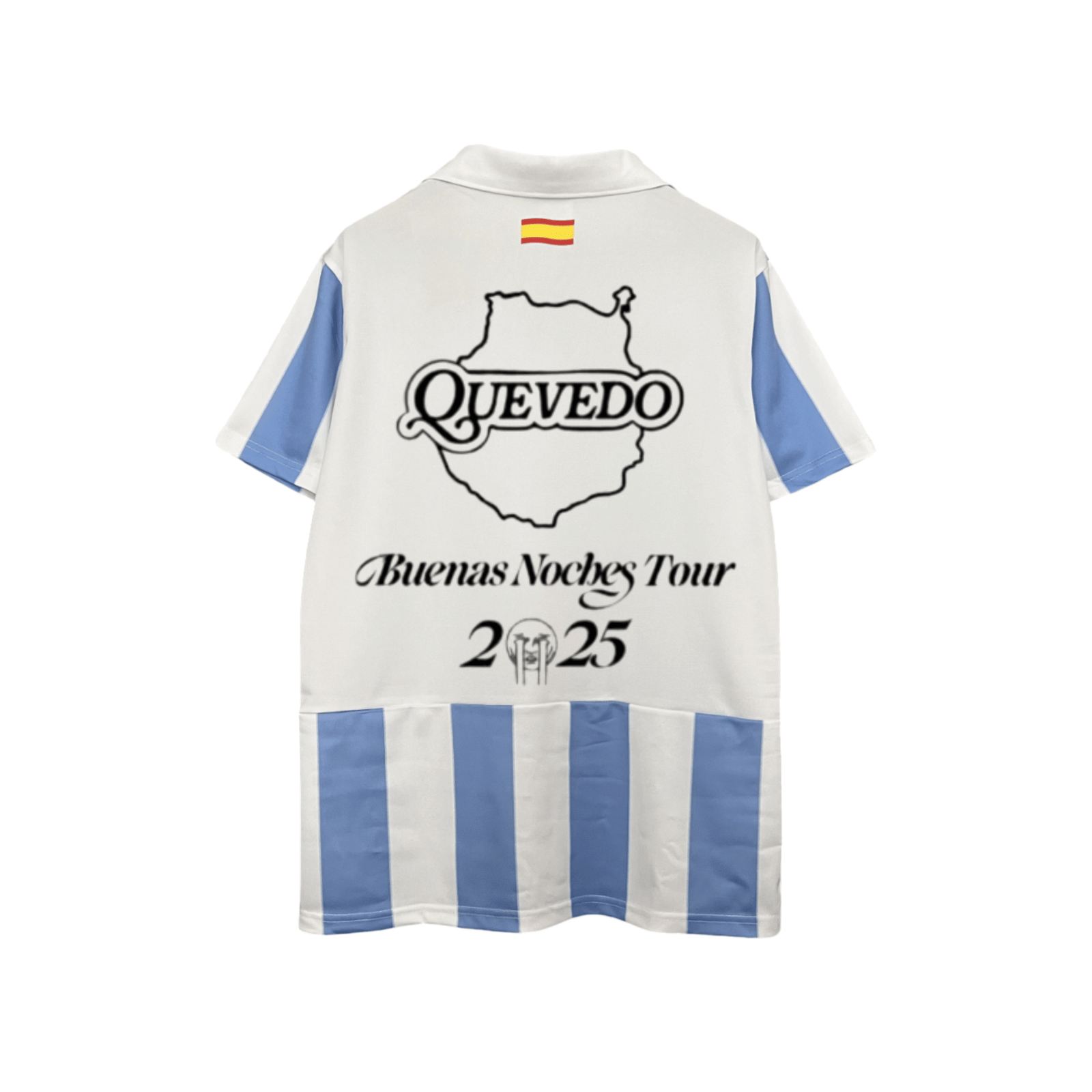 Málaga CF x Quevedo ´Buenas Noches Tour 2025´ camiseta