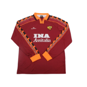 AS Roma camiseta manga larga temporada 1998/99
