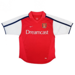 Arsenal camiseta temporada 2001/02