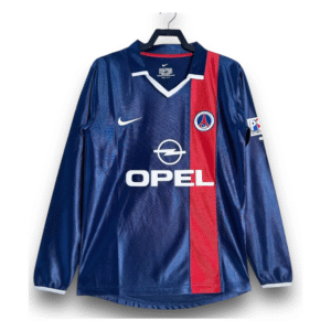 París Saint Germain camiseta manga larga temporada 2001/02