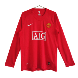 Manchester United camiseta manga larga temporada 2007/08