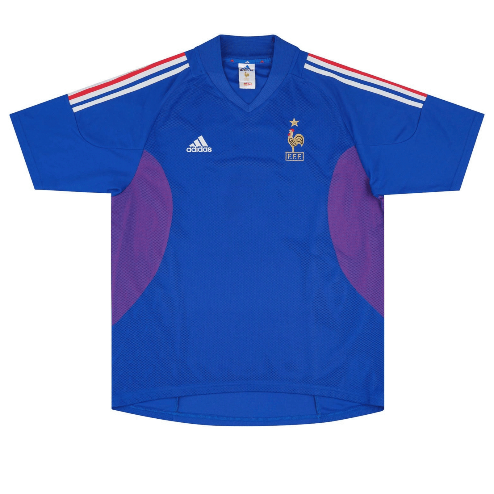 Selección Francia camiseta 2002